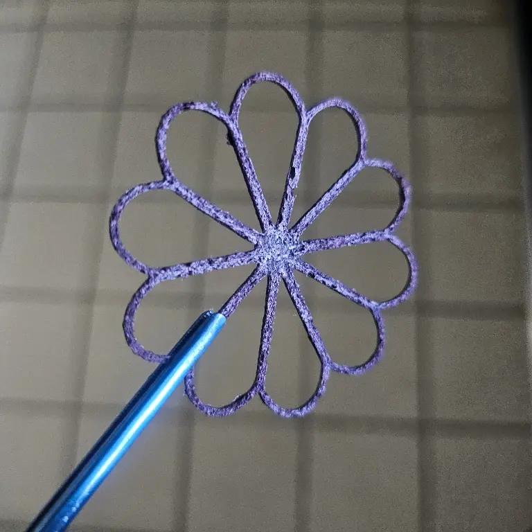 creation thumb for Purple Cabbage tuile 