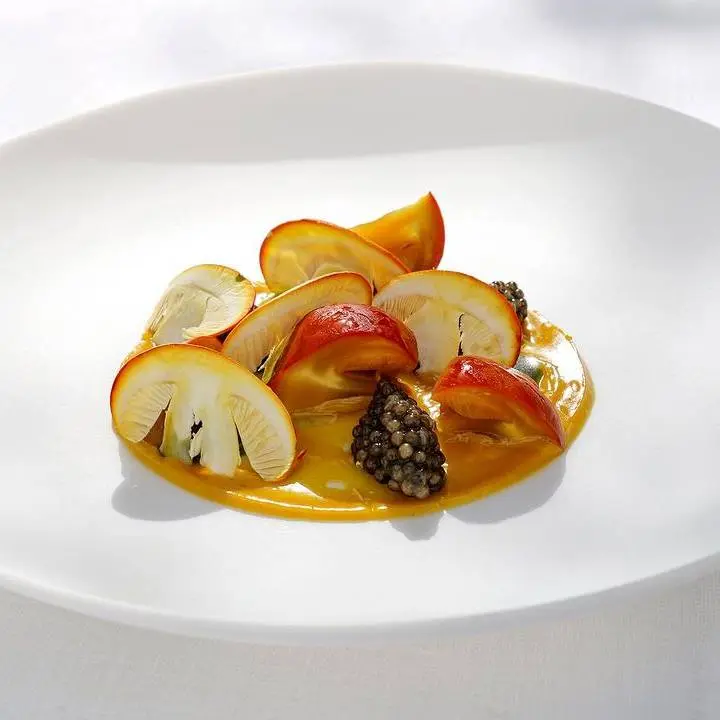 creation thumb for Hollandaise aus Caesar-Pilz, Caesar-Pilz und Kaviar