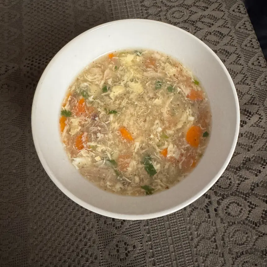 creation thumb for Chicken egg soup