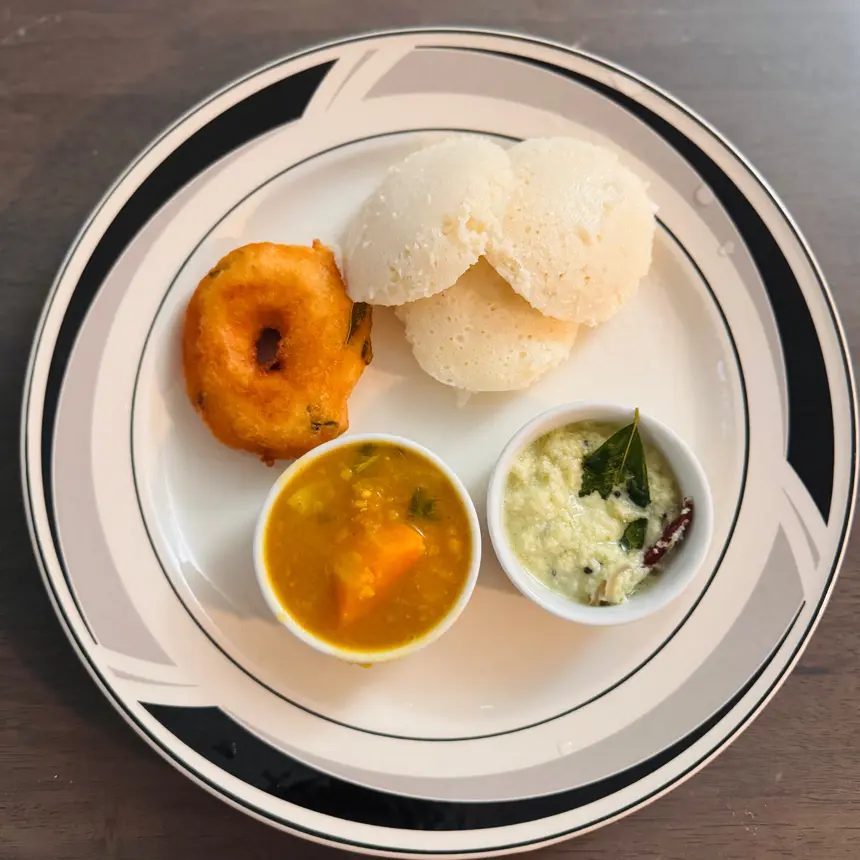 creation thumb for South Indian breakfast -idli, vada, sambar , chutney