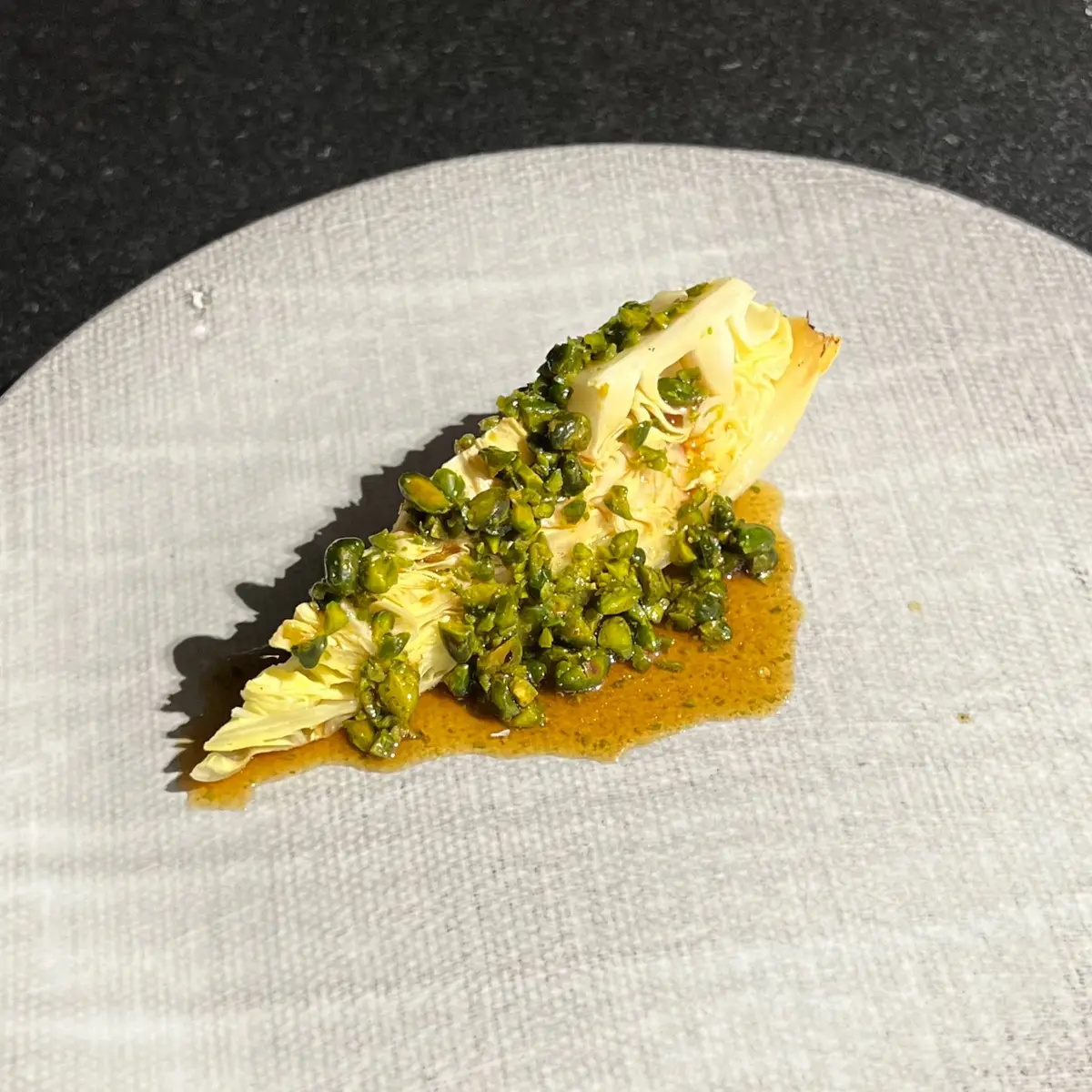 creation thumb for Pointed Cabbage with Ponzu and Pistachio 