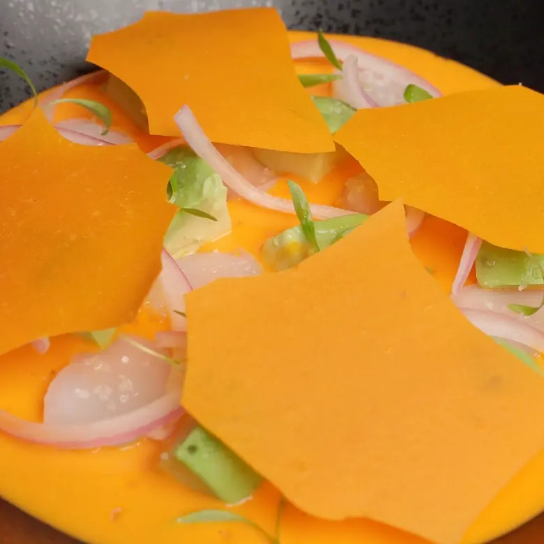 creation thumb for Tiradito de concha y rocoto par Shizen