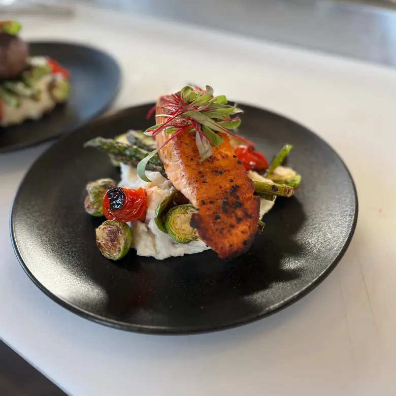 creation thumb for Salmon dish