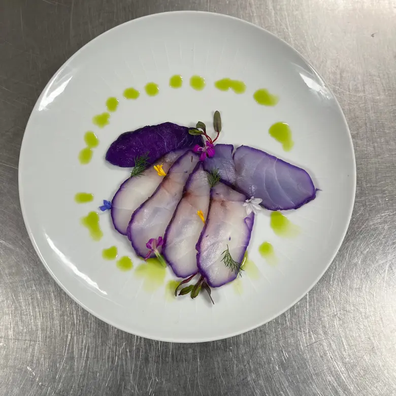 creation thumb for Purple Cod Fish Dish