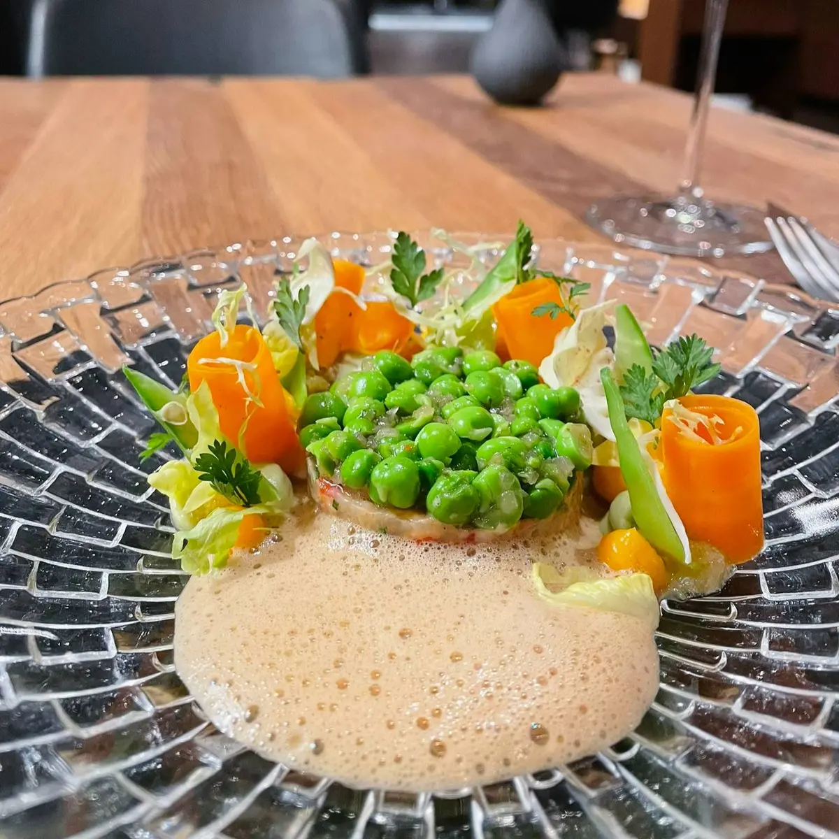 creation thumb for Pulled Lobster | Spring Carrot | Garam Masala