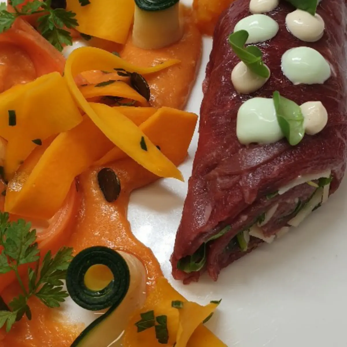 creation thumb for Rindercarpaccio . Kürbis
