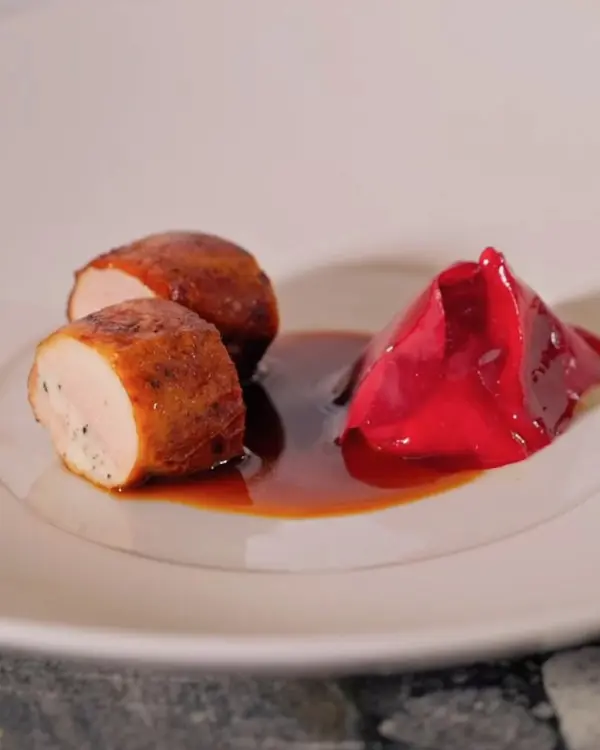 creation thumb for #2 Quail Ballantine with Black Truffle Mousseline