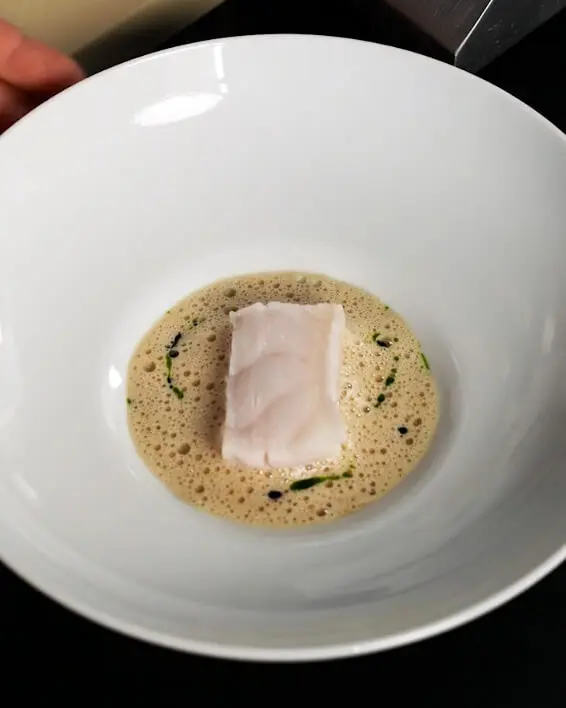 creation thumb for #9 Mushroom Sauce & Monkfish Plating