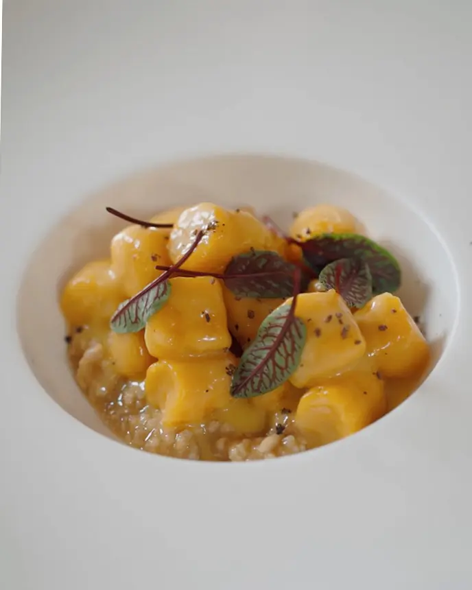 creation thumb for #8 Pumpkin Gnocchi Preparation & Plating