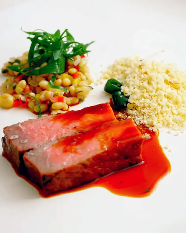creation thumb for #6 Beef with Farofa, Beans & Amazonian Jus Rôti