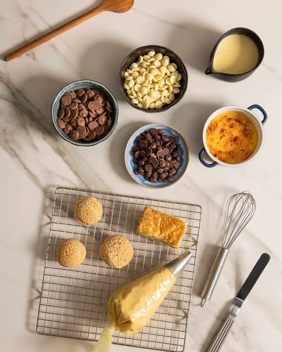 Pastry Creams, Mousses & Ganaches