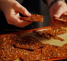 A hazelnut and cacao crêpe