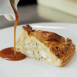 A lobster pithivier