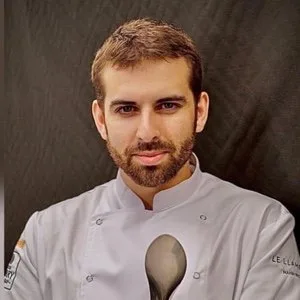 Iván Vázquez, ice cream maker and owner of Le Llamber Manin Sucre in Asturias