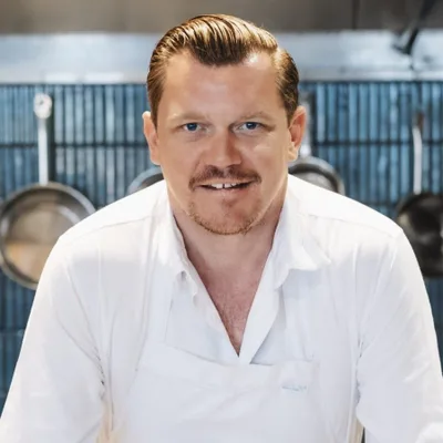 Chef Alex Dilling, chef patron of Alex Dilling at Café Royal in London